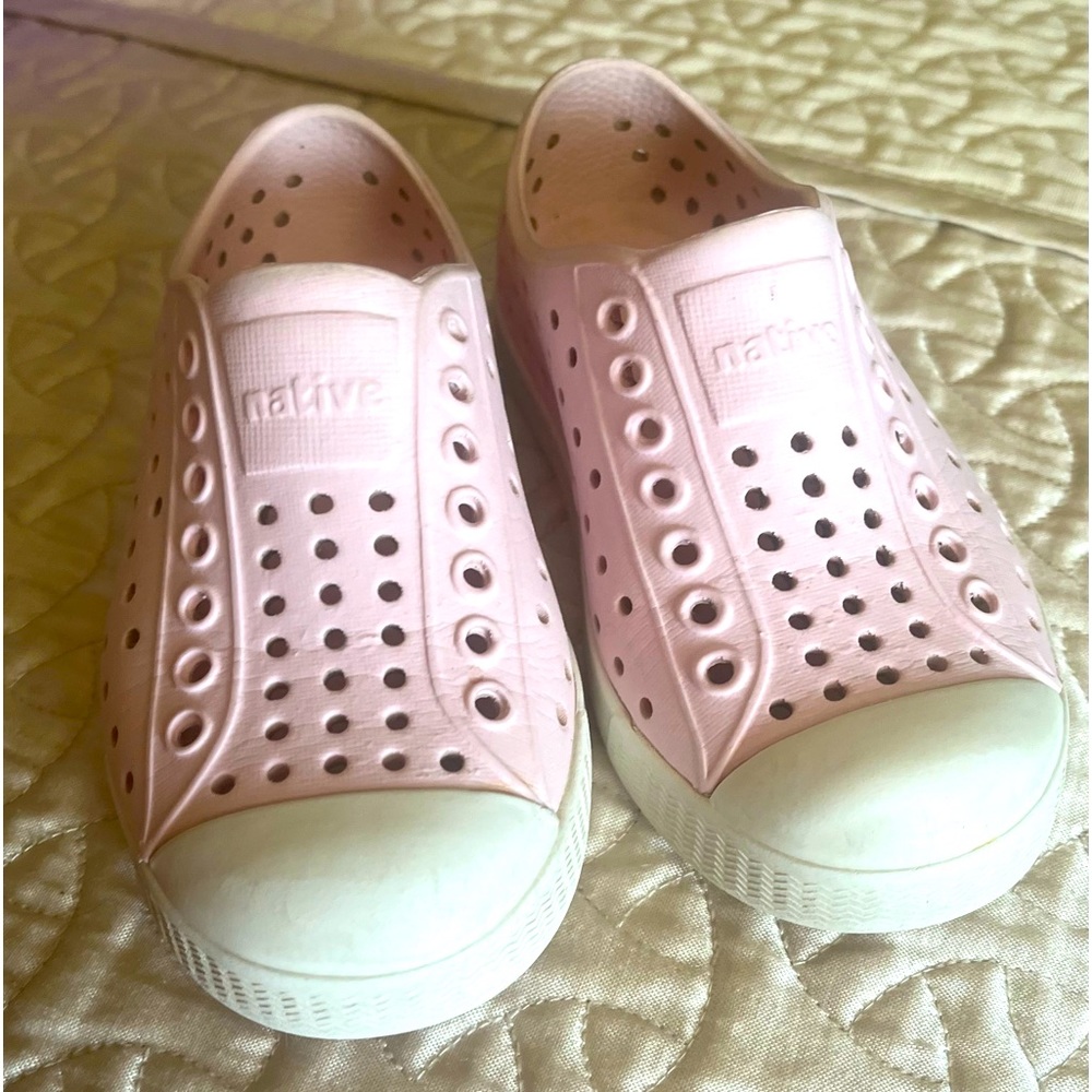 Pale pink Native Shoes